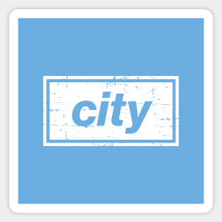 The City Football Indie Music Manchester Light Magnet